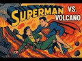 Superman Vs The Erupting Volcano Lois In Peril On Mt Monokoa
