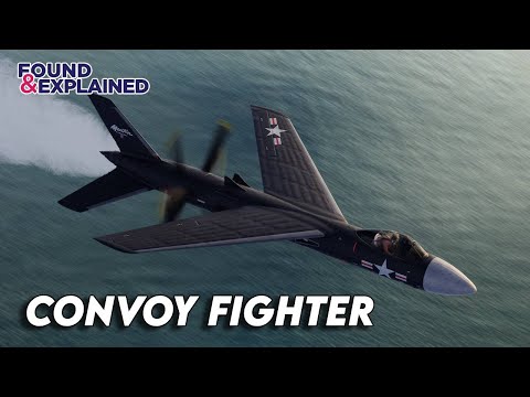 The plane with a propeller in the middle... Martin 262 Convoy Fighter!