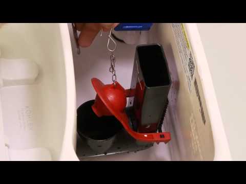 Fix a Running Toilet - How to Replace a Toilet Flapper