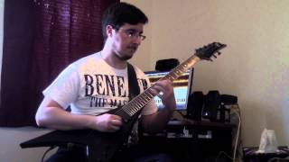 Rivers of Nihil - Birth of the omnisavior guitar cover