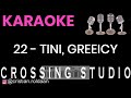 22 - TINI, GREEICY - KARAOKE - PISTA - CROSSING STUDIO
