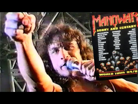 Manowar - Tilburg Netherlands 27.03.1994  Live & Fan Interviews & Backstage Report (Dutch TV)
