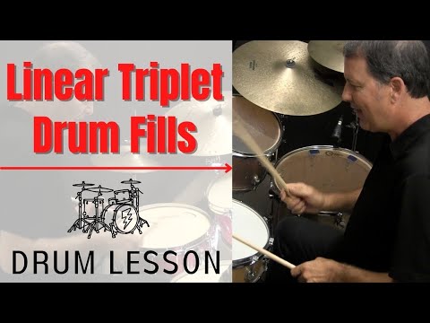 Learn How to Play Linear Triplet Drum Fills