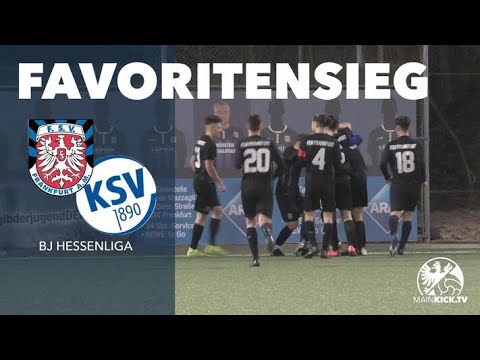 Klarer Sieg für den Tabellenführer | FSV Frankfurt U17 – Karbener SV U17 (BJ Hessenliga)
