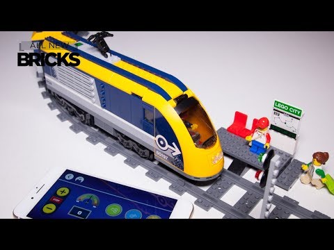 Vidéo LEGO City 60197 : Le train de passagers télécommandé