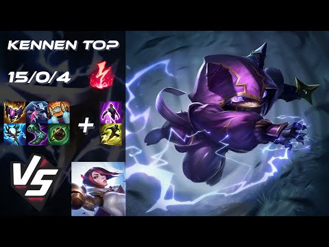 TOP Kennen vs Fiora - NA Grandmaster Patch 25.20