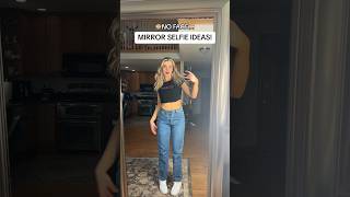 no face mirror selfies for the shy girls!🙈✨ #shorts #girl #photography #pose