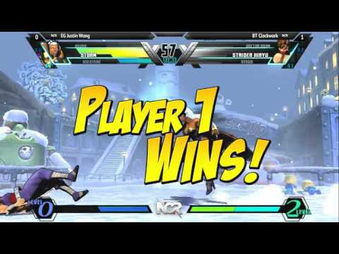 NCR 2016 UMVC3 Top 8: EG Justin Wong vs BT Clockwork