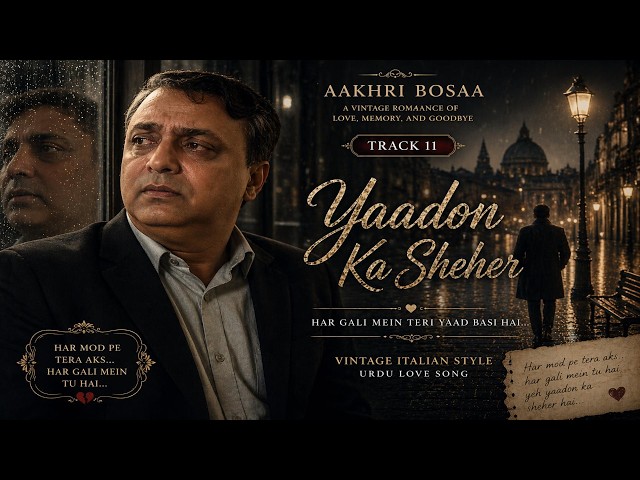 Yaadon Ka Sheher 💔 | Vintage Urdu Love Song 2026 | Aakhri Bosaa Album | Nostalgic Heartbreak Song SDDEFAULT Thumbnail