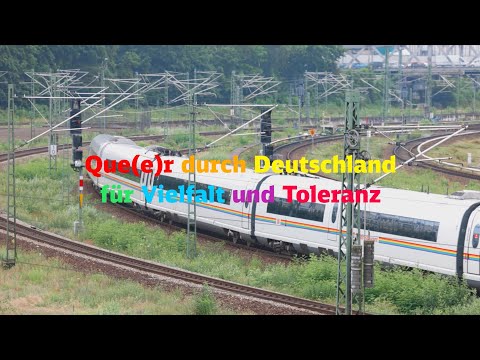 Que(e)r durch Deutschland mit dem Regenbogen-ICE