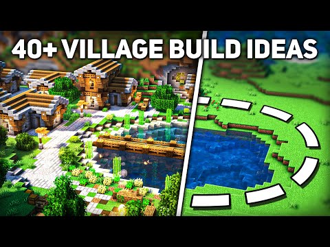 40+ Build Ideas for your Minecraft Village