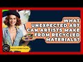 What Unexpected Art Can Artists Make From Recycled Materials Artists Behind The Art