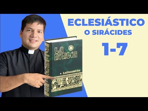 LECTURA DE BIBLIA: HOY Domingo 19 Octubre 2025 - Eclesiástico 1-9 📖 - con el Padre Marcos Galvis