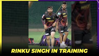 Rinku Singh in training | KKR | IPL 2022