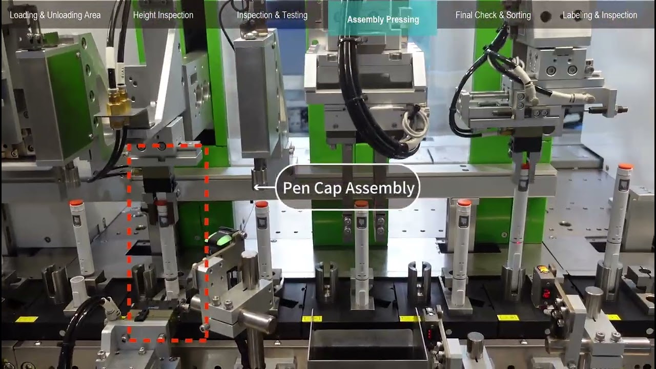 NEST Pen Injector Assembly Line: Precision Turnkey Solutions for Biopharma