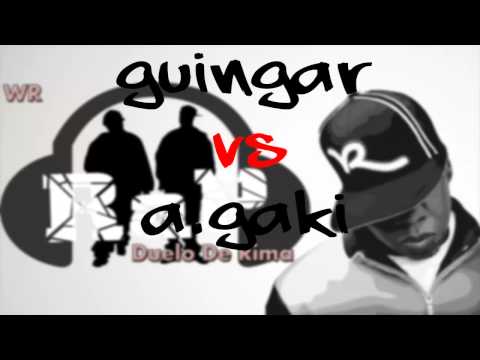 DUELO DE RIMA - GUINGAR VS A.GAKI (03/02/2015)