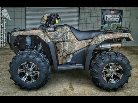 2016 Honda Rubicon 500 ATV - ITP SS112 Wheels & ITP Mud Lite XL Tires | TRX500 Foreman FourTrax 4x4