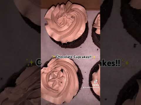Chocolate Cupcakes ✨ #sama28