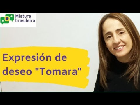 (Portugués Práctico) Expresión de deseo "Tomara" en portugués #shorts