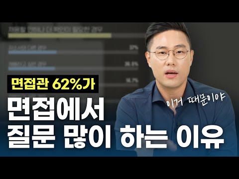 면접관 62%가 질문을 많이 하는 이유 (feat. 압박질문) | 면발남