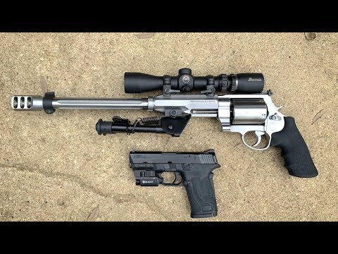 The Sniper Revolver! (S&W .460 XVR)