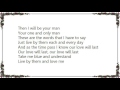 Eric Clapton - Your One and Only Man Lyrics