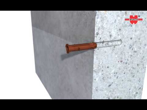 Zebra Shark W ZX, File1 - Universalplugg för betong