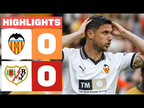 Resumen de Valencia vs Rayo Vallecano Matchday 35