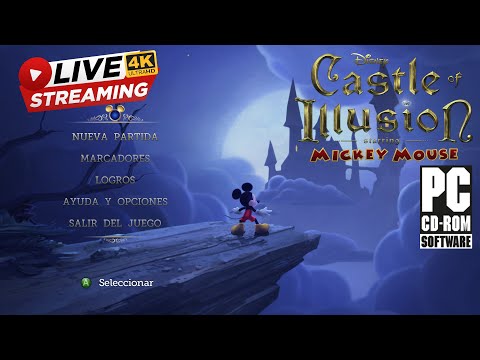 Castle Of Illusion HD Remake - Ultra 4K 60fps Streaming
