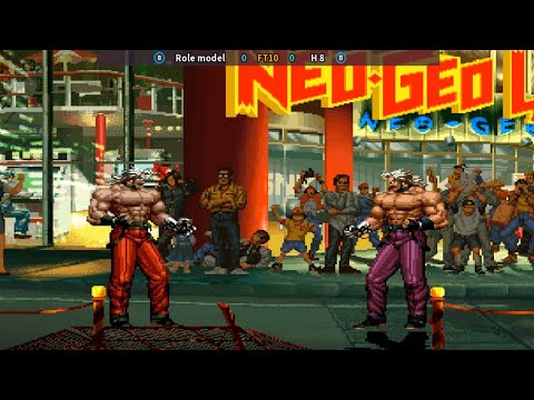 KOF95 The King Of Fighters 95 | Fightcade 拳皇95 Role model (kr) vs H 8 (kr) 킹 오브 파이터즈95