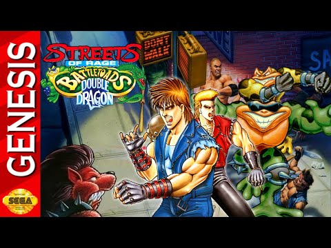 Streets of Rage 2: Battletoads & Double Dragon - ROM Hack [Sega Genesis]