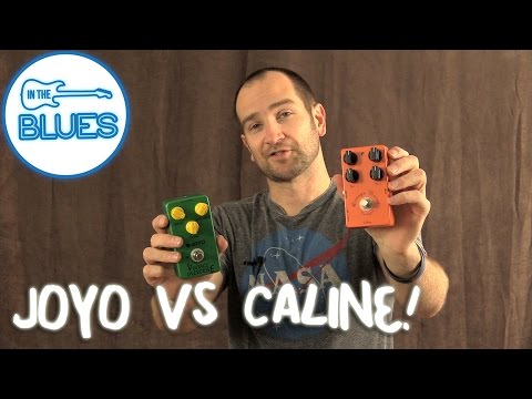 Caline Orange Burst vs Joyo Vintage Overdrive Pedal