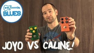 Video thumbnail for Caline Orange Burst vs Joyo Vintage Overdrive Pedal by intheblues
