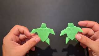 Origami Turtle 🐢 | Step-by-Step Paper Craft for Beginners