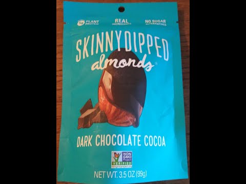 Skinny Dipped Dark Chocolate Cocoa Almonds Review