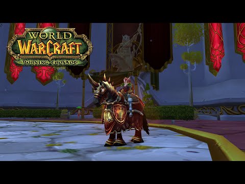 World of Warcraft: Burning Crusade - Blood Elf Paladin Mount Quest - True Masters of the Light