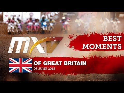 VMX Race1 Best Moments - MXGP of Great Britain 2018 #motocross