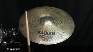 Video thumbnail for Sabian 21" Vault Crossover Ride - 2152g by The Drum Shop - Portland, Maine