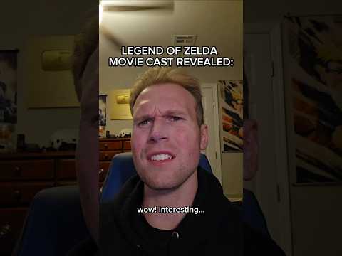 LEGEND OF ZELDA MOVIE CAST REVEALED #shorts