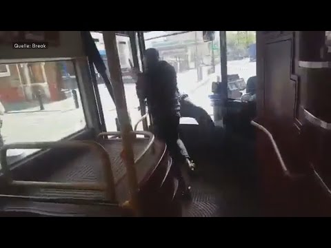Hero of London: Man overpowers attacker with knife on a bus
