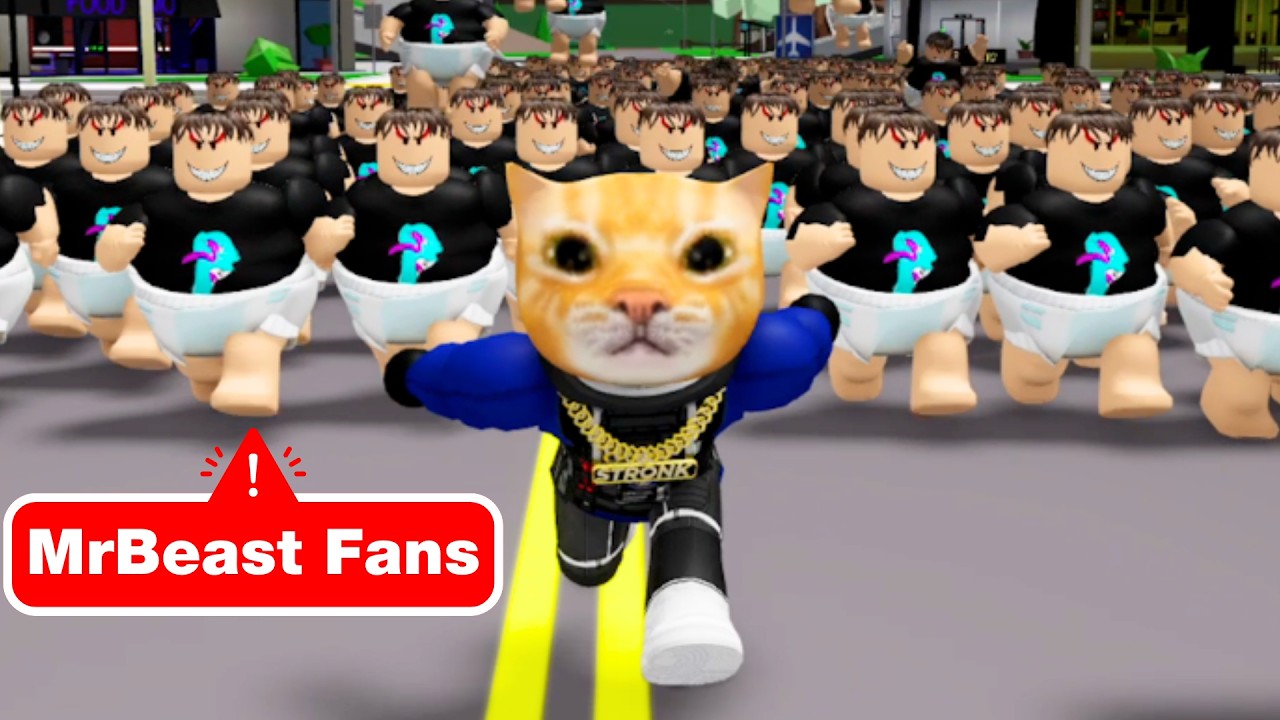 When Stronk Cat Arrested MrBest... - CIA Movie 11 (Brookhaven 🏡RP)