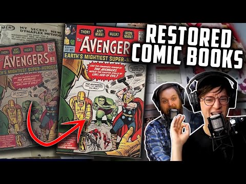 Grail Comics Brought Back to Life  // Restored Comic Books