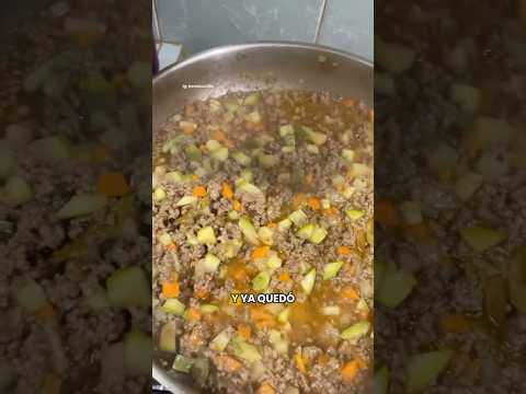 Picadillo al estilo como mi mamá lo hace #carnemolida #picadillo #carnederes