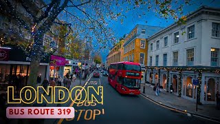 A Classic London Journey: The 319 Bus from Sloane Square to Streatham Hill