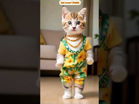 Cat Dance on Tu mera koi na hoke vi kuch lage #Song #funny #shorts #