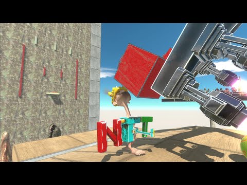 🔨 BIG JET HAMMER VS ALL UNITS 💀- Animal Revolt Battle Simulator