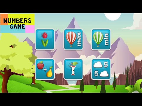 Numbers Game 1-20 for Kindergarten - Count, Compare, #Addition, #Subtraction, Match Fun Puzzle Games