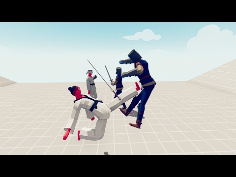 DUO KICKBOXER MIXED Vs EVERY UNIT - TABS Totally Accurate Battle Simulator - 🔥 🔥