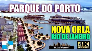 PARQUE DO PORTO - NOVA ORLA DO RIO DE JANEIRO #obras #portomaravilha #museudoamanha
