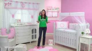 Quarto para Bebê sem Cama Babá Sapatilha | Ref: 48066